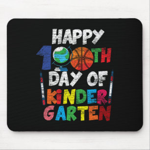 Mousepad Feliz 100º Dia De Jardim Infantil Fofo 100 Dias De
