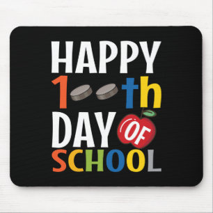 Mousepad Feliz 100º Dia de Professores De Hóquei na Escola