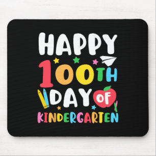 Mousepad Feliz 100º Dia De Professores Do Jardim De Infânci
