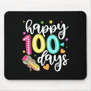 Mousepad Feliz 100 Dias de Arco Coquette Apple 100º Dia de