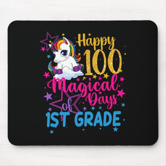 Mousepad Feliz 100 Dias Mágicos De 1rua (Frente)
