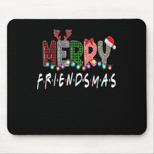 Mousepad Feliz Amigos de Natal Amigos Correspondendo Suor
