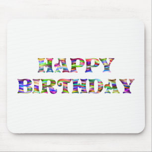 Mousepad Feliz aniversário