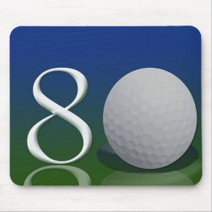 Mousepad Feliz aniversario à porca do golfe das pessoas de