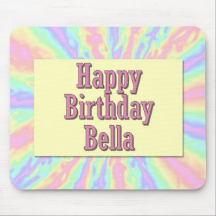 Mousepad Feliz aniversario Bella