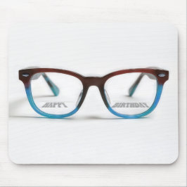 Mousepad Feliz aniversário Bifocals