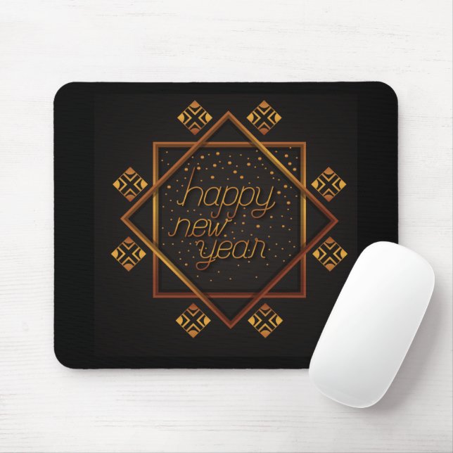 Mousepad Feliz ano novo (Com mouse)