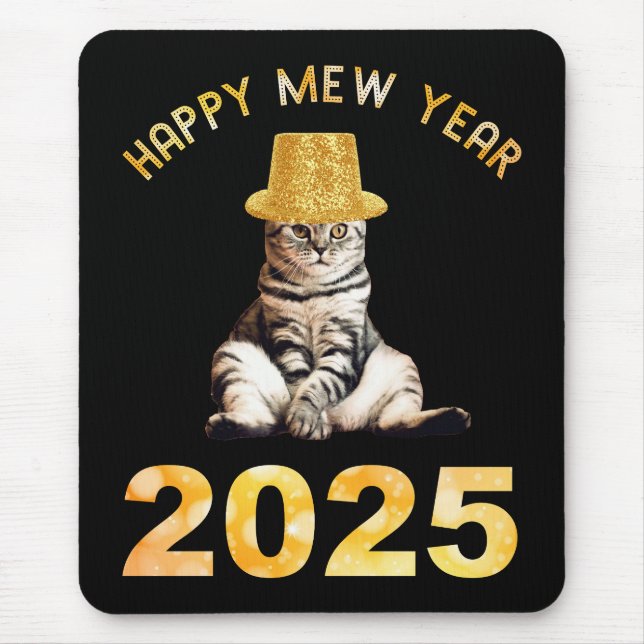 Mousepad Feliz Ano Novo 2025 (Frente)