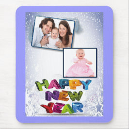 Mousepad Feliz ano novo adicione o seu teclado do mouse fot