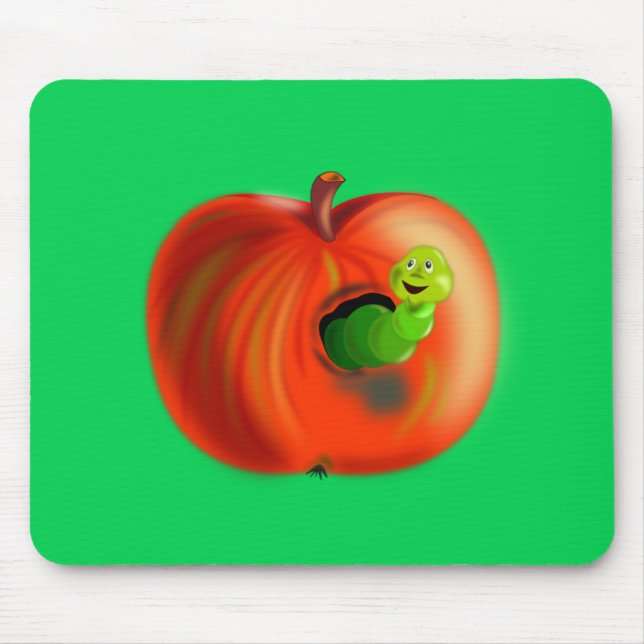 Mousepad Feliz Apple (Frente)