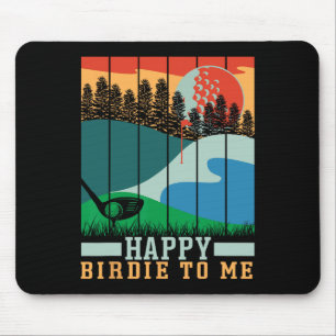 Mousepad Feliz Birdie De Golfe Engraçado Para Mim Pai De Go