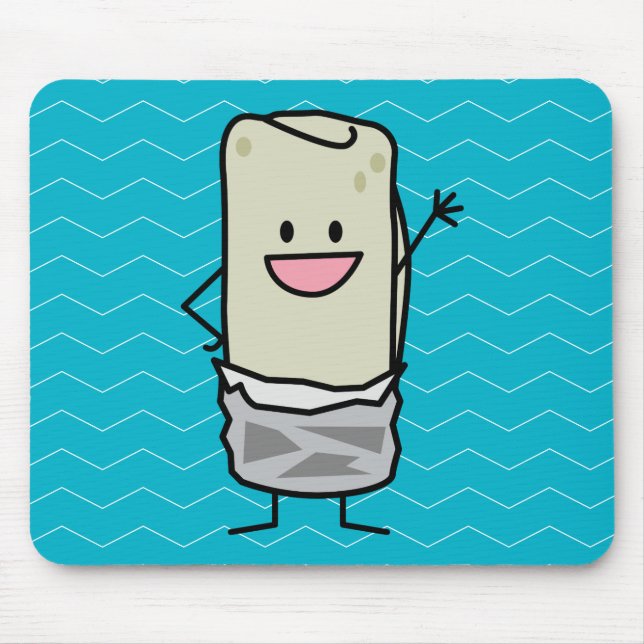 Mousepad Feliz Burrito Alô (Frente)