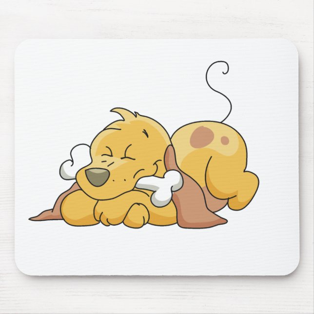 Mousepad Feliz Cão com Osso (Frente)