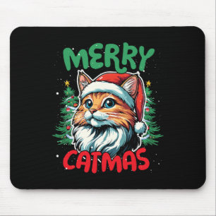Mousepad Feliz Catmas Engraçado Pato de Natal