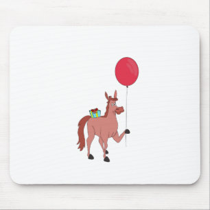 Mousepad Feliz Cavalo de Aniversário