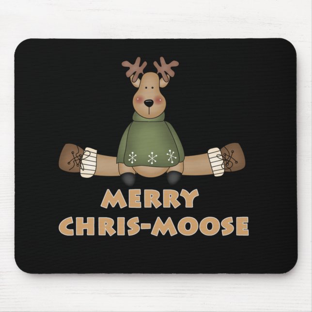 Mousepad Feliz Chris-Moose (Frente)