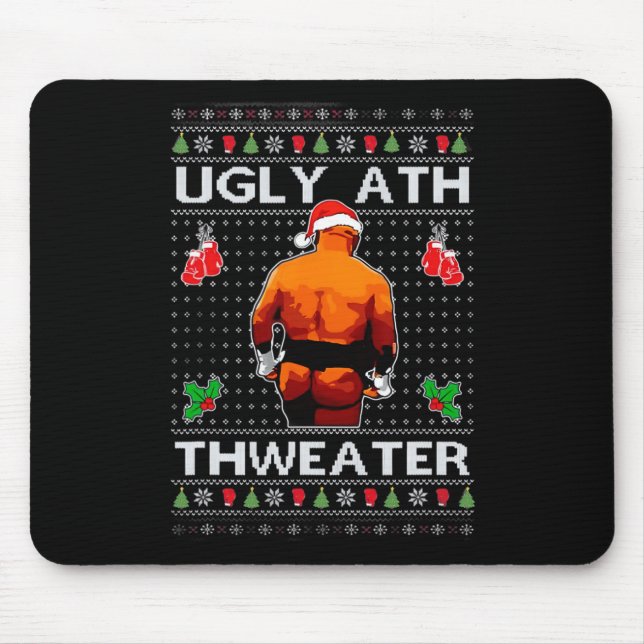Mousepad Feliz Chrithmith Kith My Ath Bumbum Viral Fight Me (Frente)