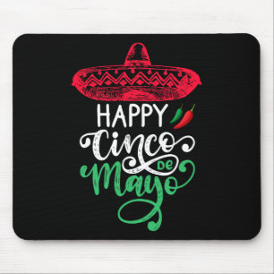 Mousepad Feliz Cinco De Mayo Aniversário Para Mim 5 De Mayo
