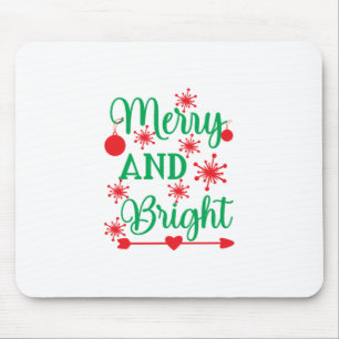 Mousepad Feliz De Arte Do Xmas E Brilho