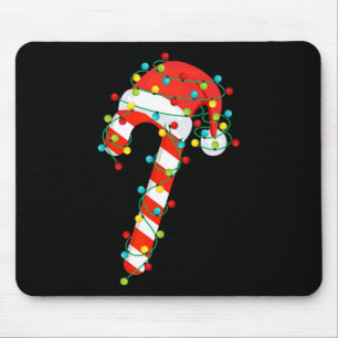 Mousepad Feliz De Canas E Luzes De Natal Brilhantes Homens