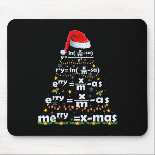 Mousepad Feliz de Equação de Matemática X-mas Engraçado Pro