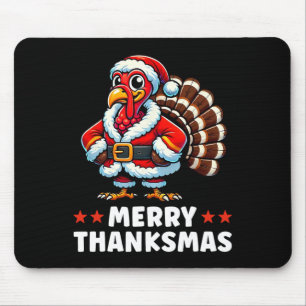 Mousepad Feliz de Graças à Turquia - Ação de Graças Engraça