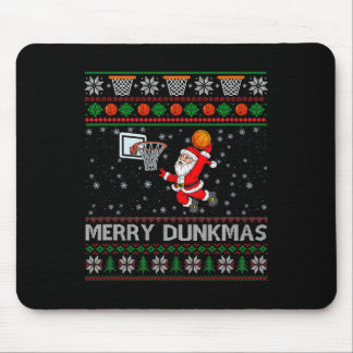 Mousepad Feliz de Humor Piada de Natal Dunkmas