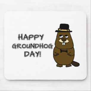 Mousepad Feliz Dia da Marmota!