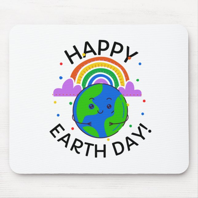 Mousepad Feliz Dia da Terra (Frente)