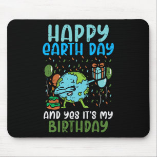 Mousepad Feliz Dia da Terra Dia de Aniversário 22 de abril