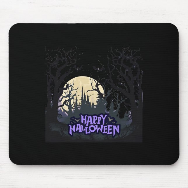 Mousepad Feliz Dia das Bruxas (Frente)