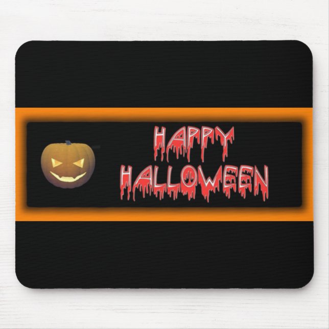 Mousepad Feliz Dia das Bruxas (Frente)