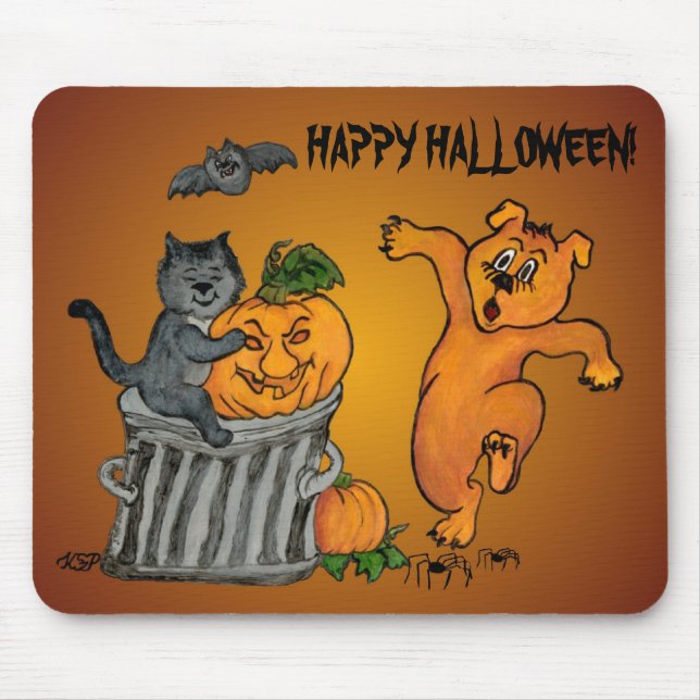 Mousepad Feliz Dia das Bruxas! 5 (Frente)