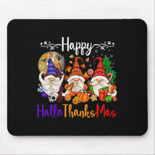 Mousepad Feliz Dia de Ação de Graças dos Gnomos de Hallotha