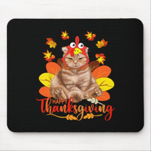 Mousepad Feliz Dia de Natal da Turquia, Dia de Ação de Graç