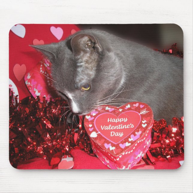 Mousepad "Feliz dia de os namorados!" (Frente)