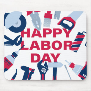 Mousepad Feliz Dia do Trabalho Fim de Semana