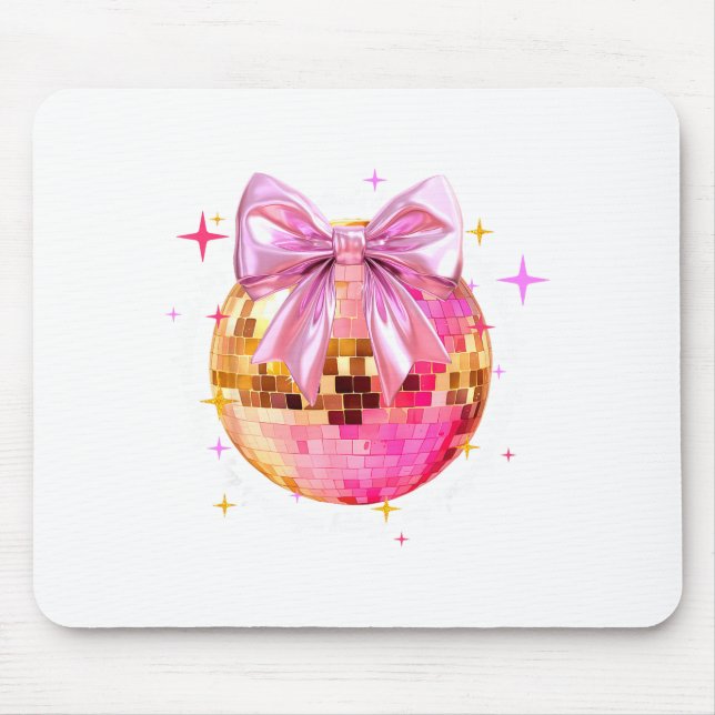 Mousepad Feliz Dia dos Namorados Comédia Coquette Bola de D (Frente)