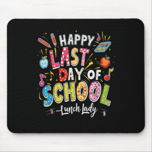 Mousepad Feliz Dia Passado Do Almoço Da Escola, Lady Summer