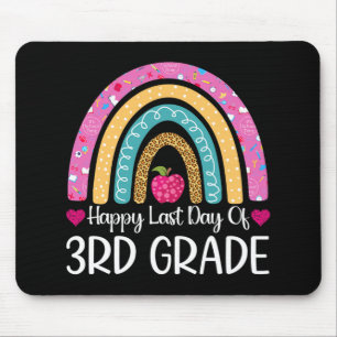 Mousepad Feliz Dia Passado do Professor do 3º Ciclo Leopard