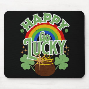 Mousepad Feliz e Sortudo