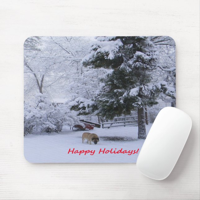 Mousepad Feliz Feriados!.. (Com mouse)