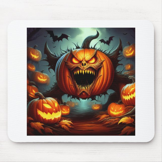 Mousepad Feliz Halloween a Todos (Frente)