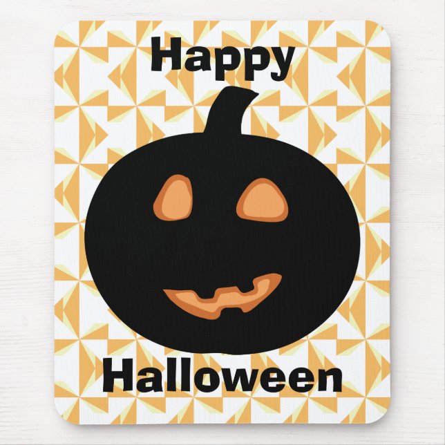 Mousepad Feliz Halloween Pumpkin (Frente)
