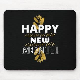 Mousepad feliz mês novo