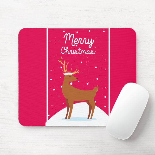 Mousepad Feliz Natal (Com mouse)