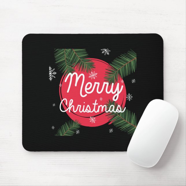 Mousepad Feliz Natal (Com mouse)