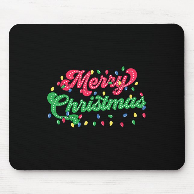 Mousepad Feliz Natal 2024 - Festa de Natal (Frente)