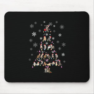 Mousepad Feliz Natal Árvore de Natal de Gato Gato
