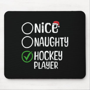 Mousepad Feliz Natal Camisa de Hockey Xmas Li Legal Travess